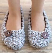 Inspiration. Knit Slippers.