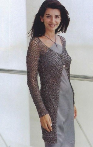 Silver Long Cardigan Silver Long Cardigan