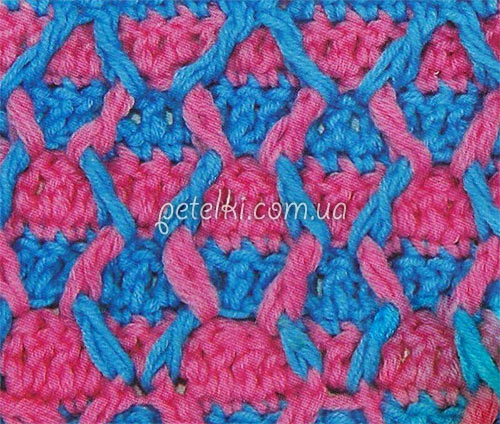 Two-Coloured Densed Crochet Pattern Two-Coloured Densed Crochet Pattern