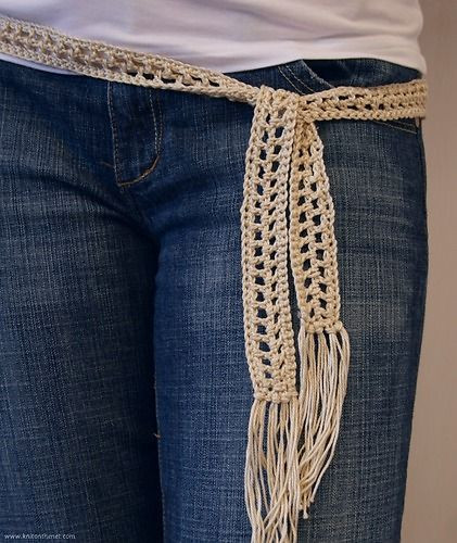 Inspiration. Crochet Belts.