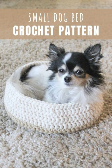 Inspiration. Crochet Pet's Beds.