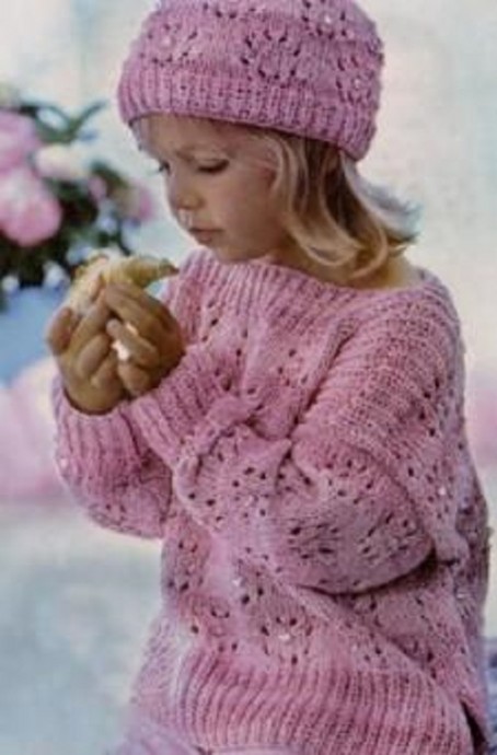 ​Pink Baby Girl Pullover
