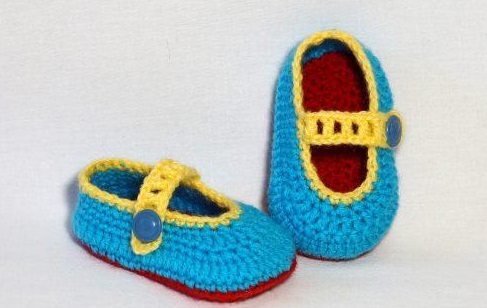 ​Crochet Booties For Baby Girl