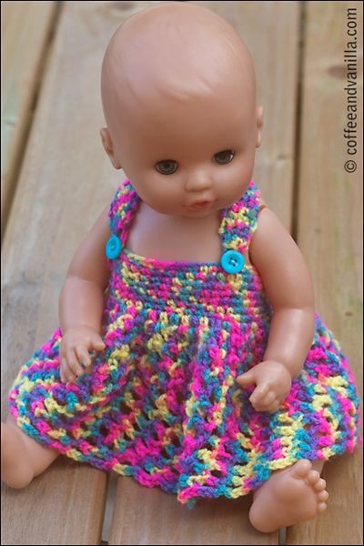 Inspiration. Crochet Clothes for Dolls.