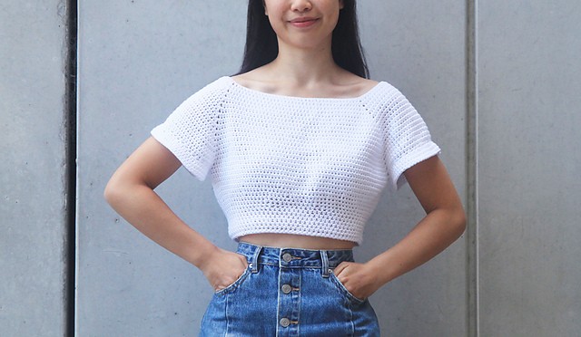 Inspiration. Crochet Crop Top.