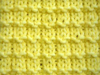 ​Knit Waffle Pattern