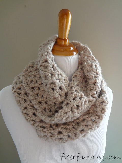 ​Pavement Infinity Crochet Scarf