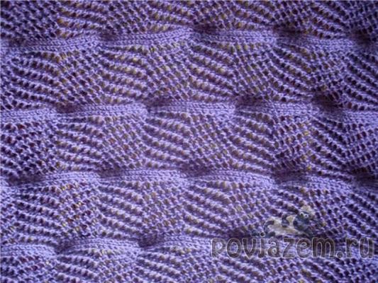 ​Relief Wavy Knit Pattern