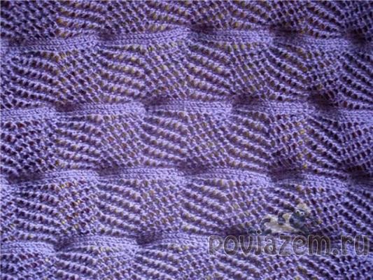 ​Relief Wavy Knit Pattern