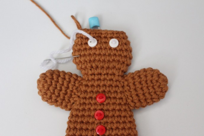 Helping our users. ​Crochet Gingerbread Man.