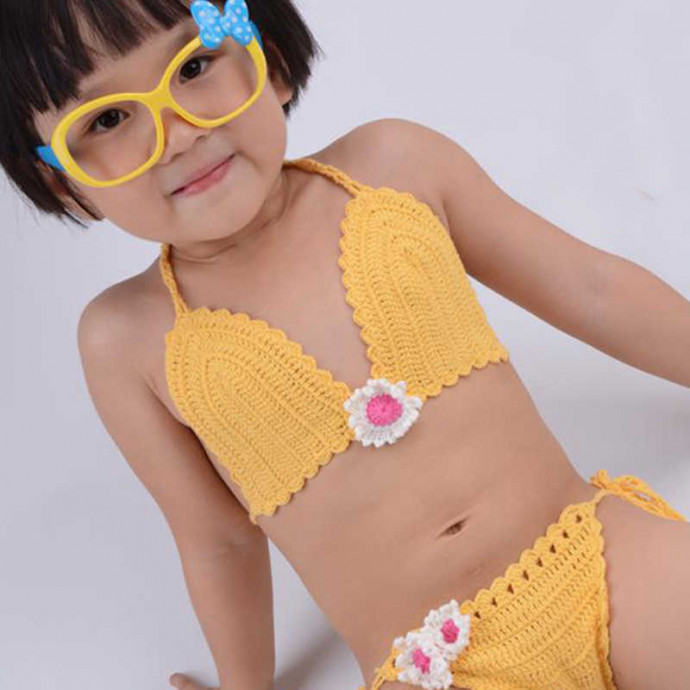 Inspiration. Crochet Baby Swimsuits.