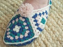 Inspiration. Crochet Slippers.