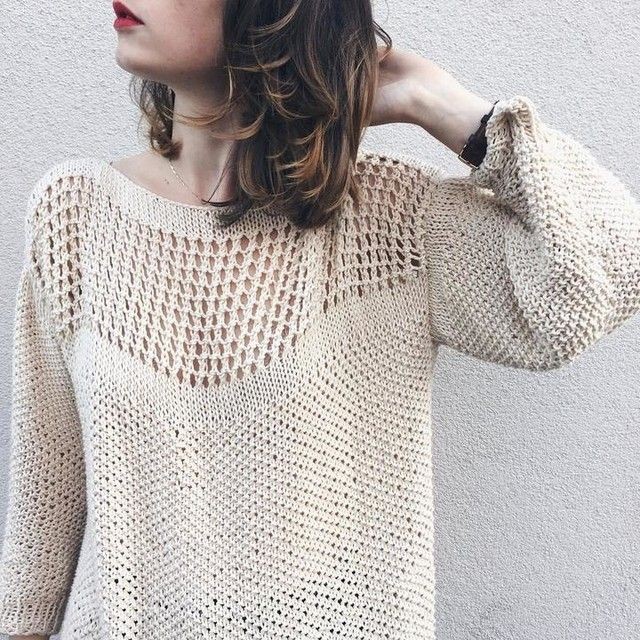 Inspiration. Knit Summer Sweaters.
