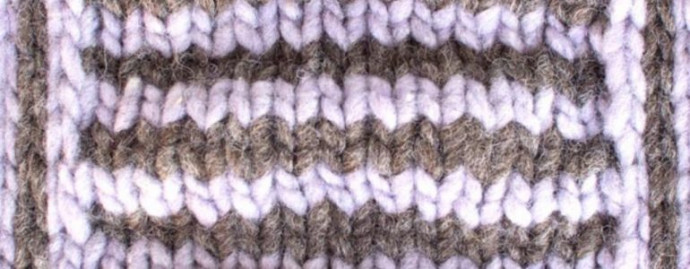 Step-by-Step Instructions for a Beautiful Knitting Pattern Using Colors A and B Step-by-Step Instructions for a Beautiful Knitting Pattern Using Colors A and B