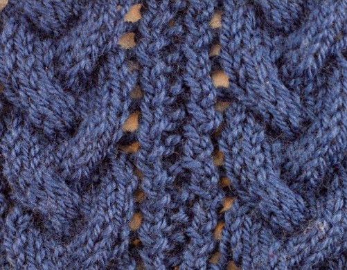 ​Cable and Ladder Knit Pattern