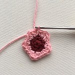 Helping ourusers. Cherry Blossom Crochet Applique.