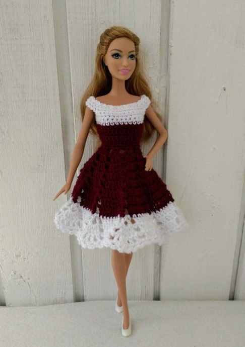 Inspiration. Crochet Cloths for Barbie Doll. Inspiration. Crochet Cloths for Barbie Doll.