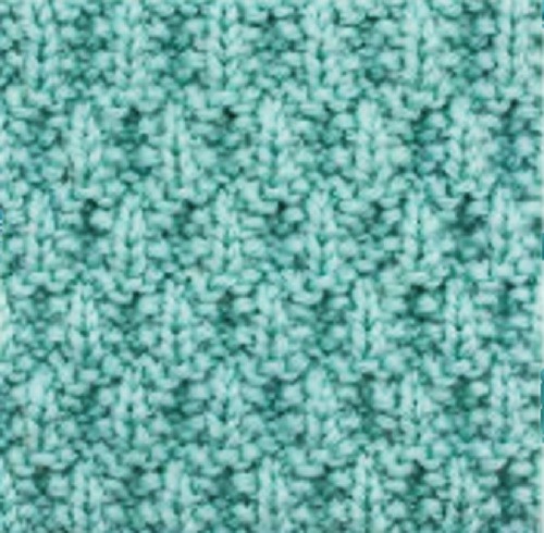 ​Knit Checker Stitch