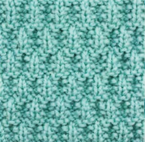 Knit Checker Stitch Knit Checker Stitch