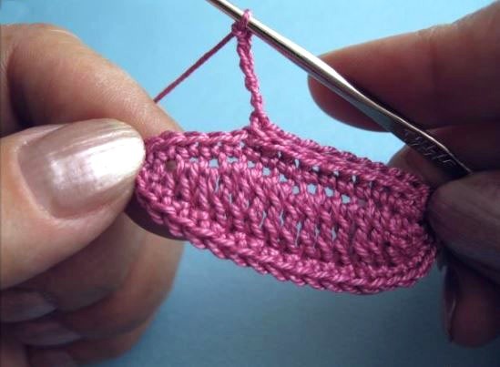 Crochet Bell-Flower Applique Crochet Bell-Flower Applique