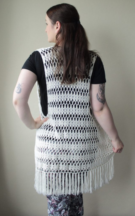 Complete Guide to Crochet Vest Pattern Using King Cole Bamboo Cotton Dk
