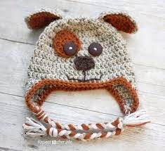 Inspiration. Crochet Animal Hats.