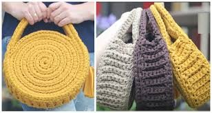 Inspiration. Crochet Bags.