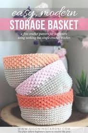 Inspiration. Crochet Baskets.