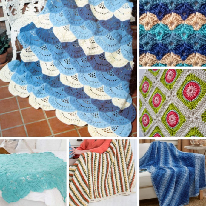 Inspiration. Crochet Summer Afghans.