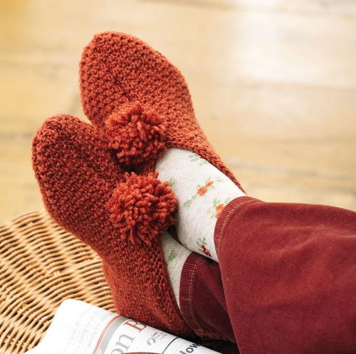 ​Knit Slippers Pattern