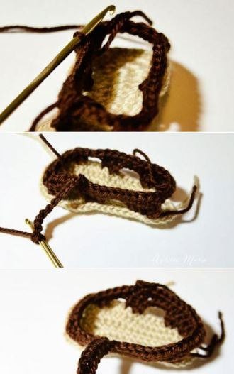 ​Crochet Baby Boy Sandals