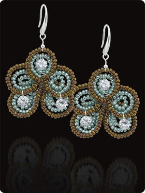 ​CZ Beads Earrings