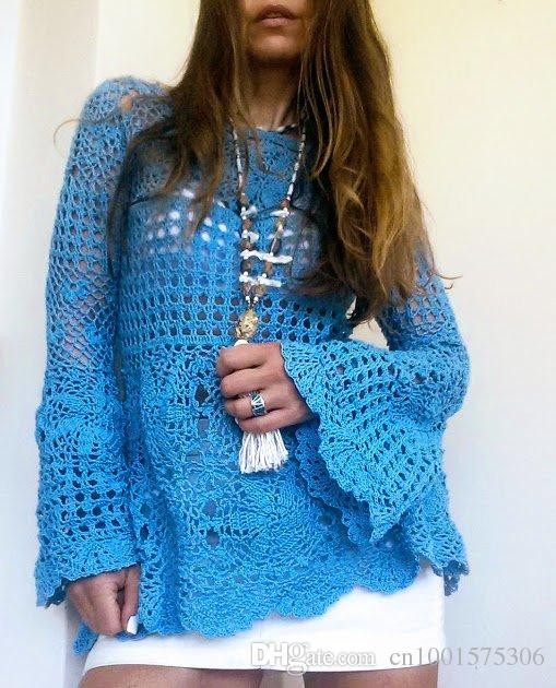 Inspiration. Crochet Blouses.