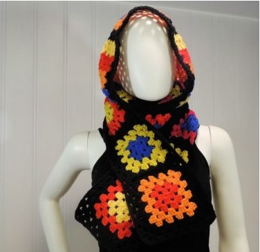 ​Crochet Scarf-Hood Pattern