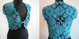 Inspiration. Crochet Bolero.