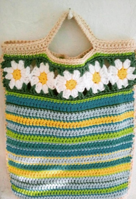 Inspiration. Knit and Crochet Bags.