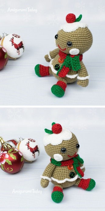 Inspiration. Christmas Amigurumi.