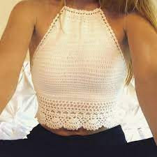 Inspiration. Crochet Crop Tops.