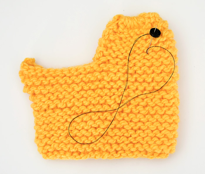 ​Chick Basket Knitting Pattern