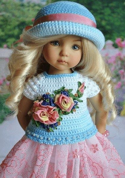 Inspiration. Dresses for Dolls.