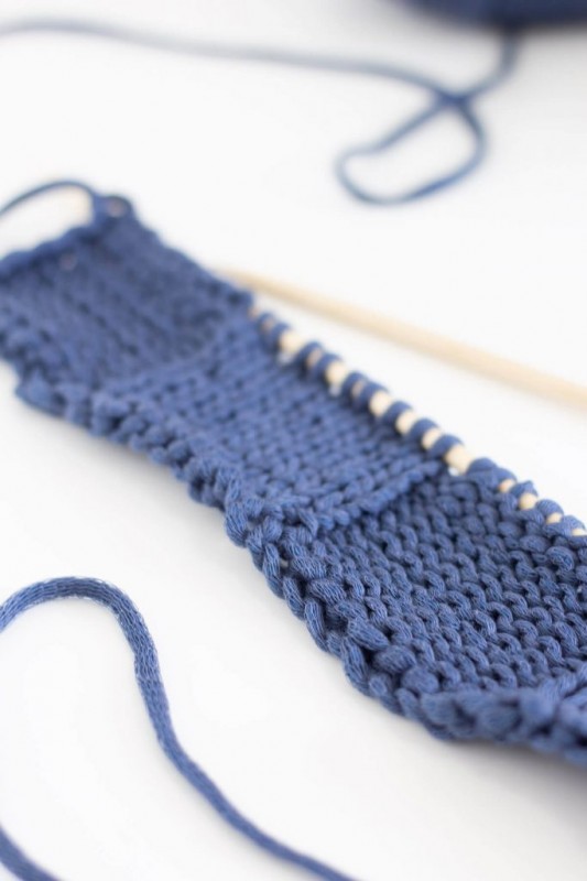 ​Basket Weave Scarf Knitting Pattern