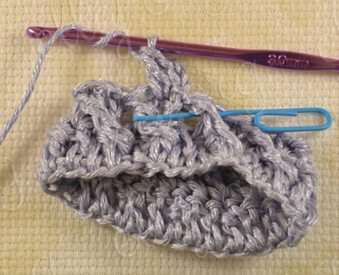 ​Diagonal Crochet Stitch
