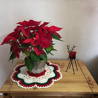 Helping our users. ​Crochet Santa Doily.