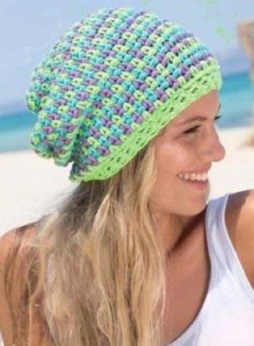 ​Three-Colored Light Summer Hat
