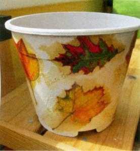 ​Decoupage Flowerpot