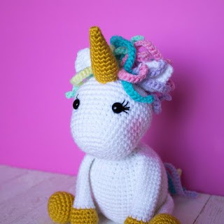 Helping our users. ​Amigurumi Baby Unicorn.