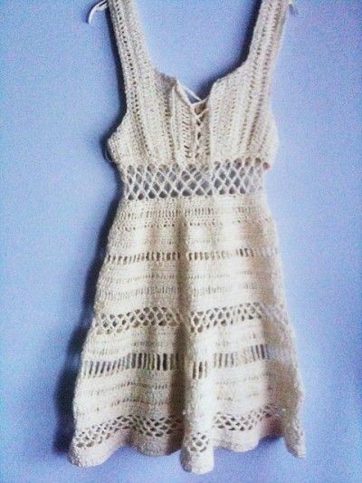 Inspiration. Crochet Dresses.