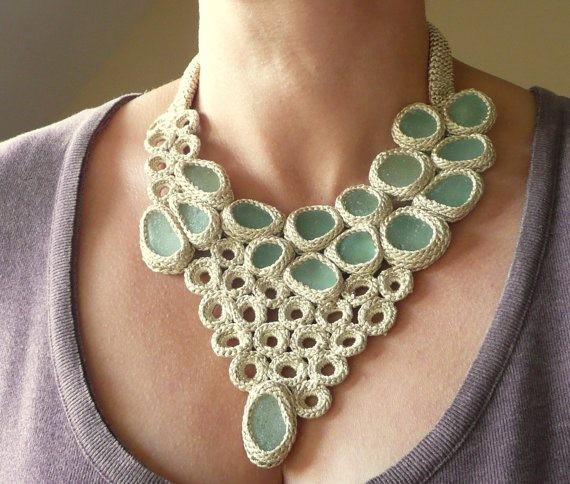 Inspiration. Crochet Jewelry.