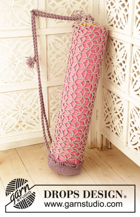 Inspiration. Crochet Yoga Mat Covers.