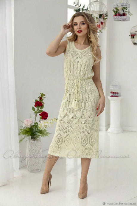 Inspiration. Tender Knit and Crochet Dresses.